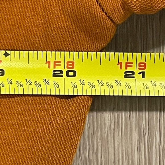 Zara Basic Women Longline Trench Coat XS Orange Lightweight Contemporary Preppy - Picture 15 of 17